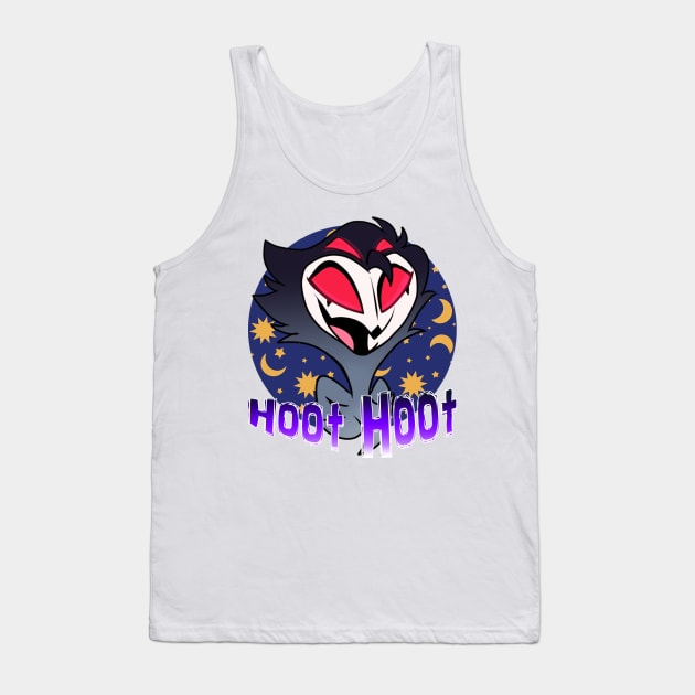 Stolas Hoot Hoot Tank Top by PaoSnow